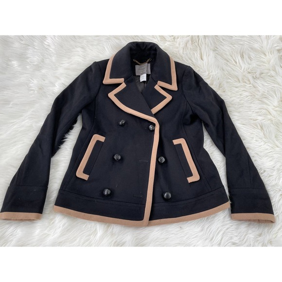 J crew nello gori peacoat top